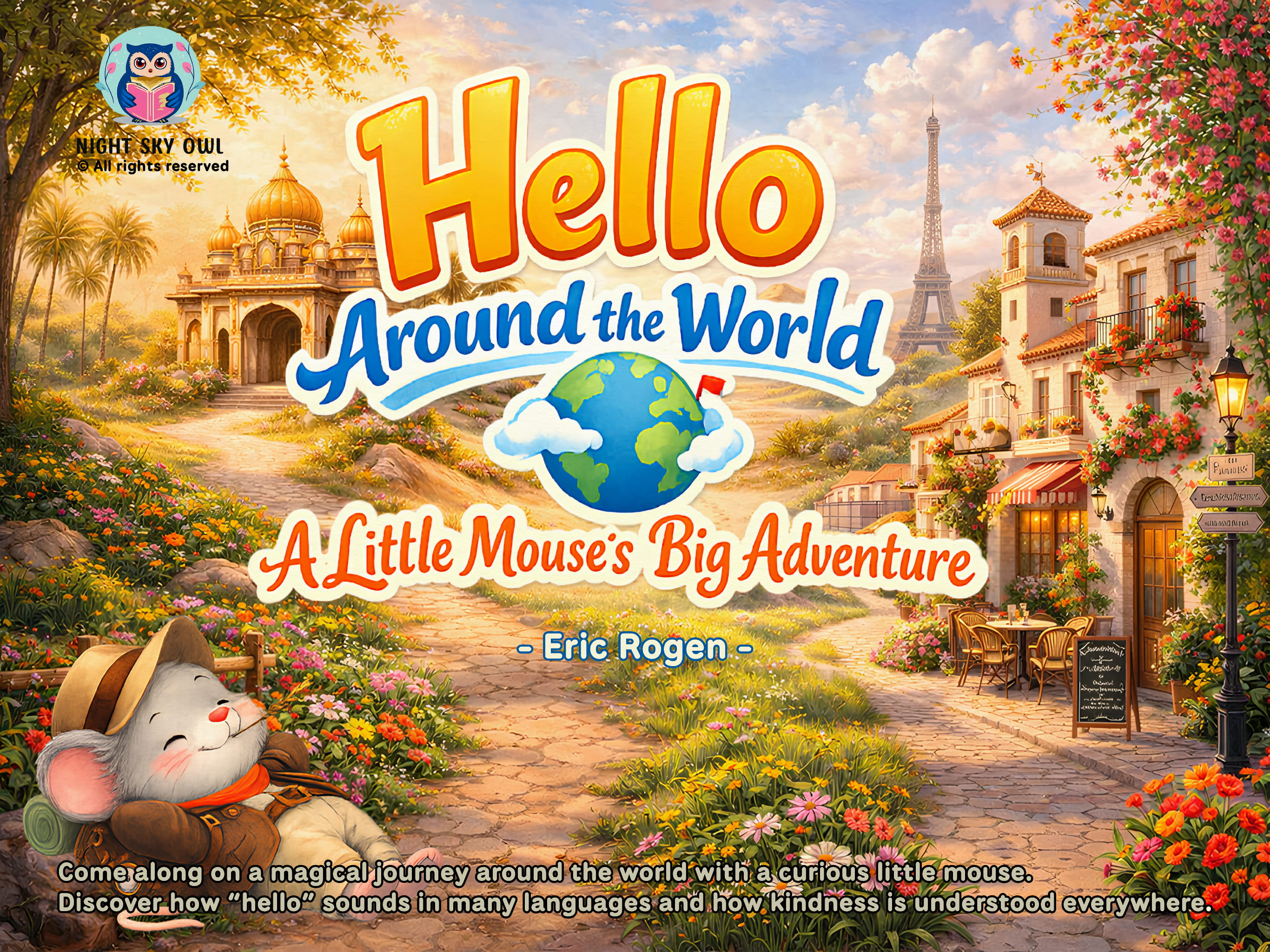 Cover of Hello Around the World by Eric Rogen