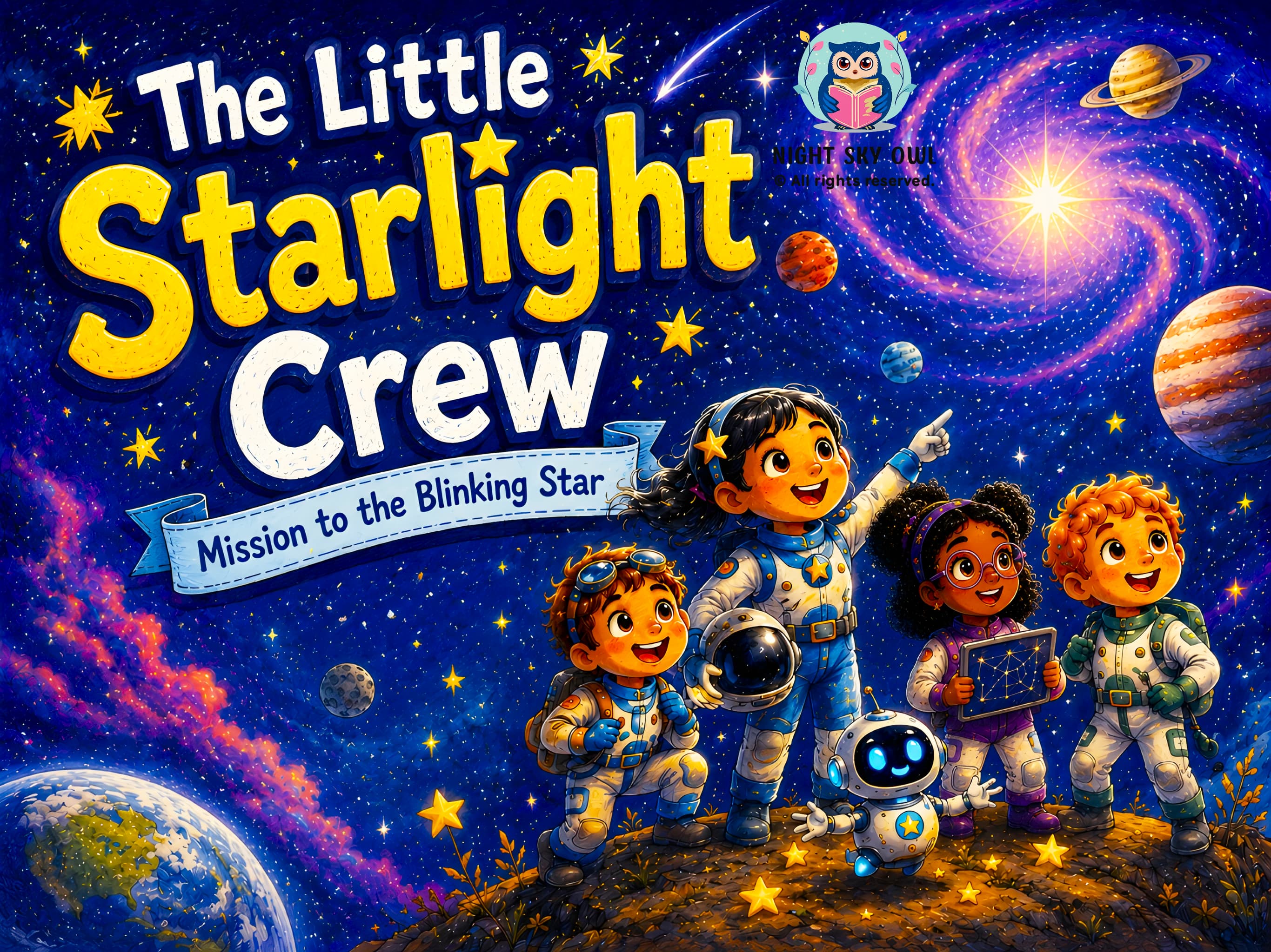 Front cover of the book The Little Starlight Crew