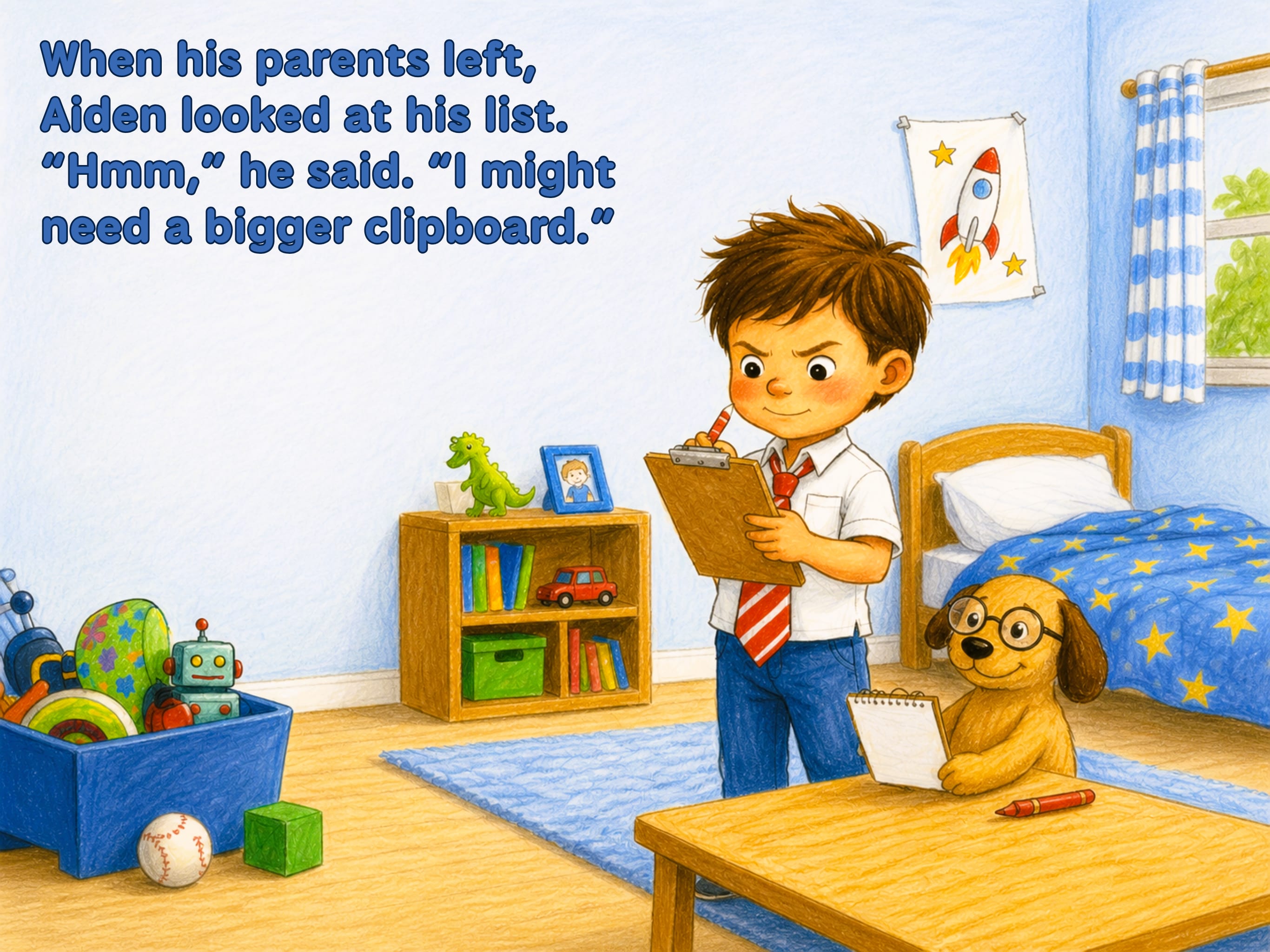 Page 4 of Aiden, Professional Helper (In Training)