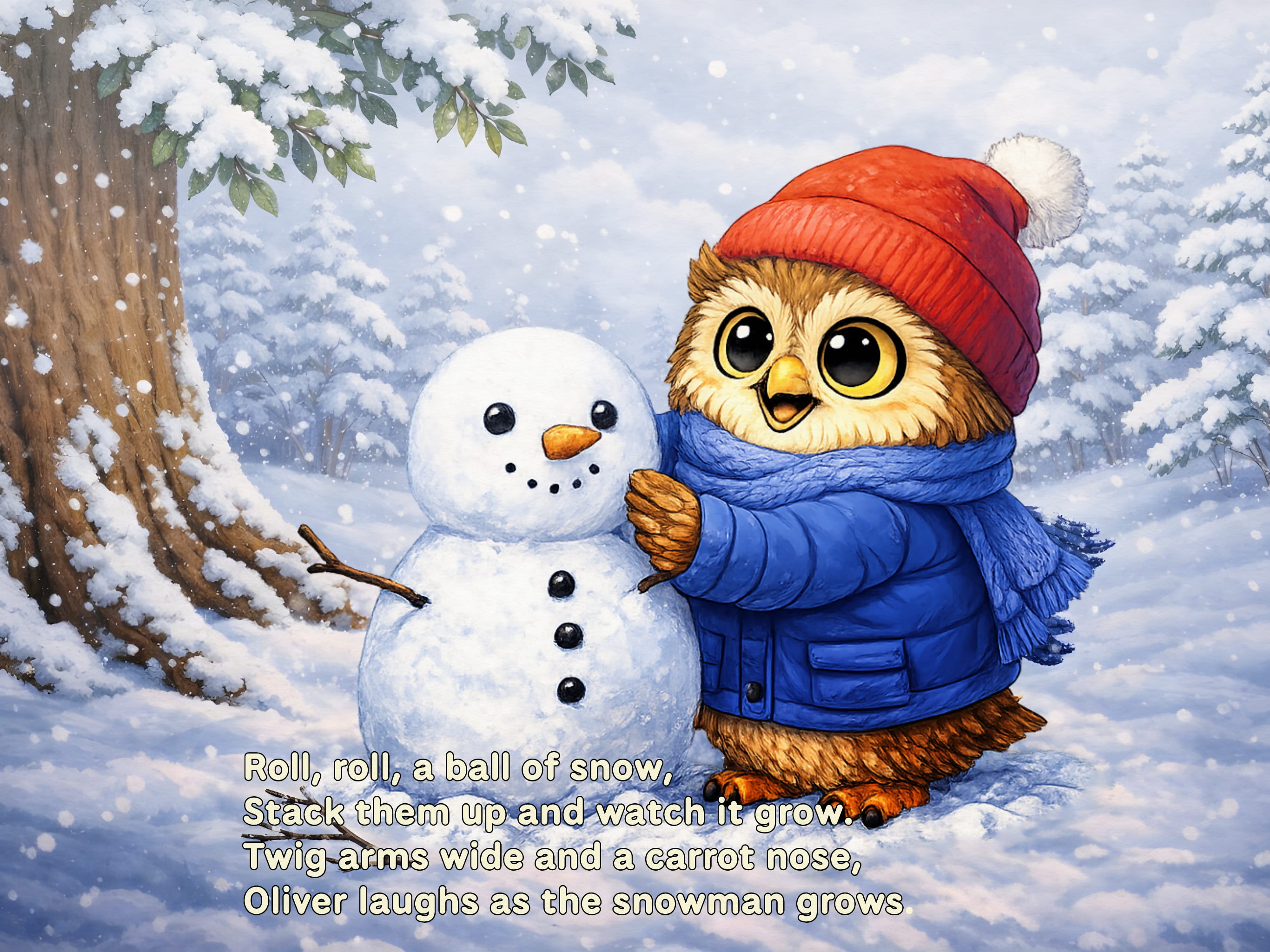 Page 4 of Oliver the Wise Owl