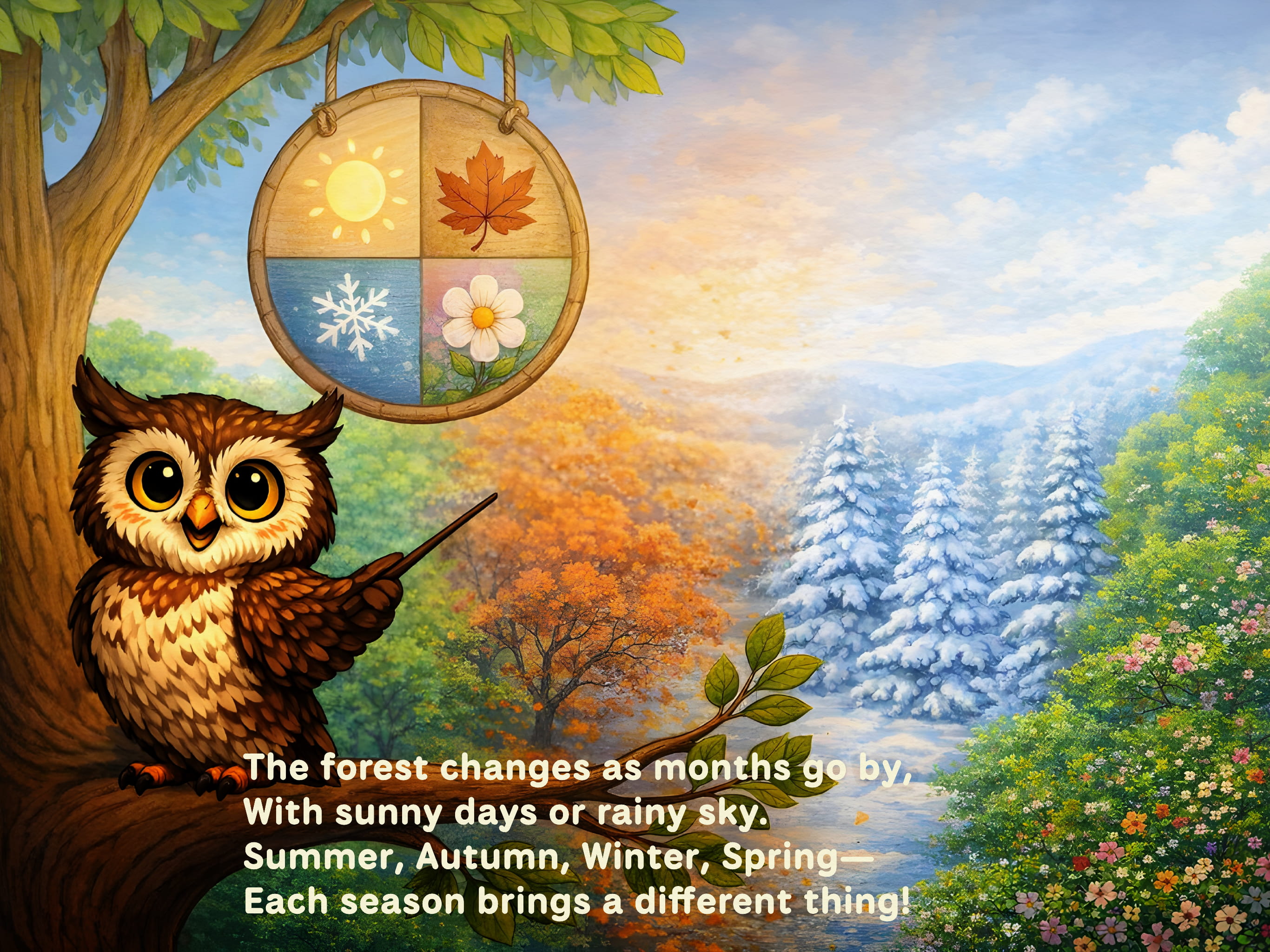 Page 1 of Oliver the Wise Owl