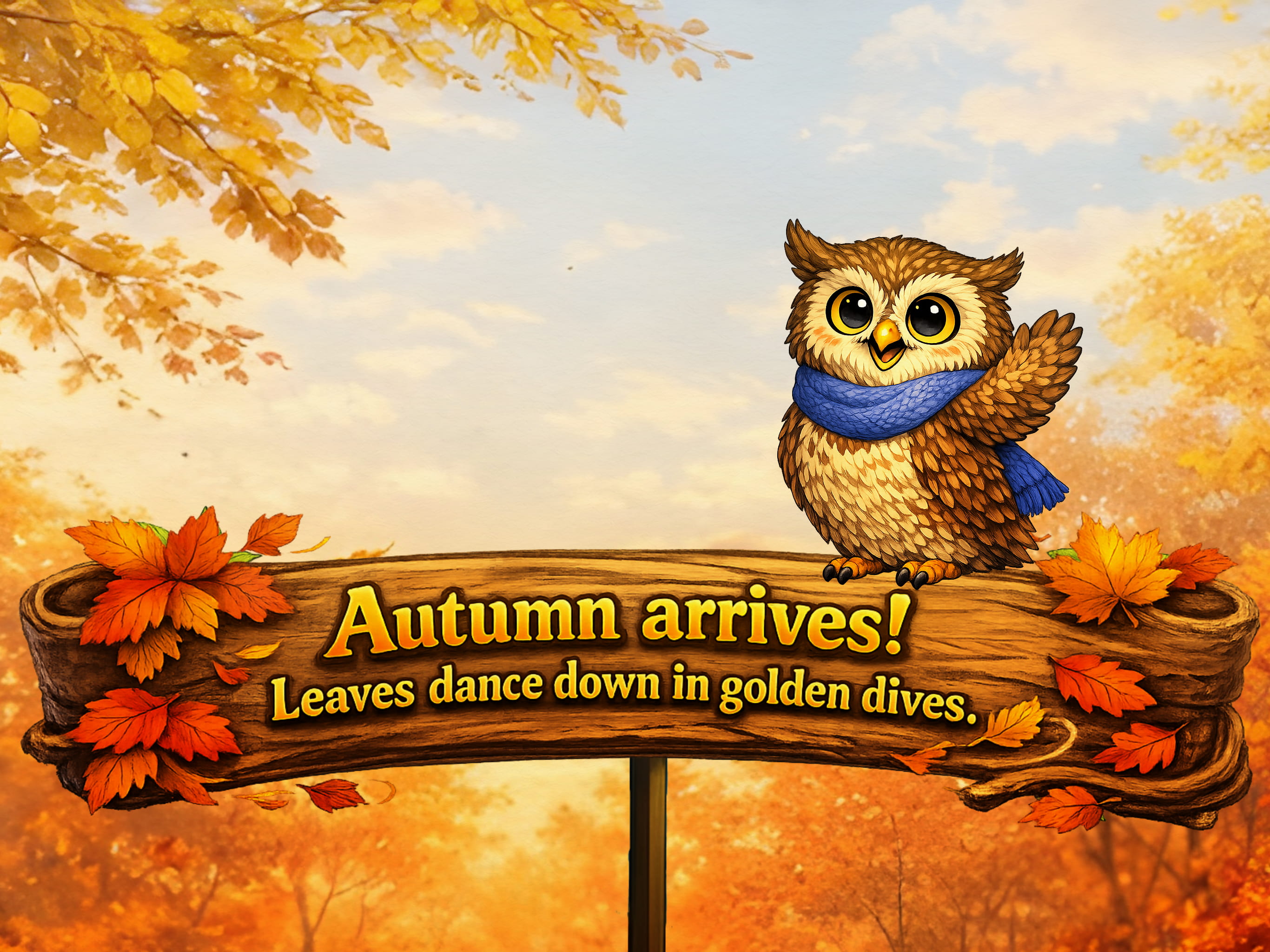 Page 3 of Oliver the Wise Owl