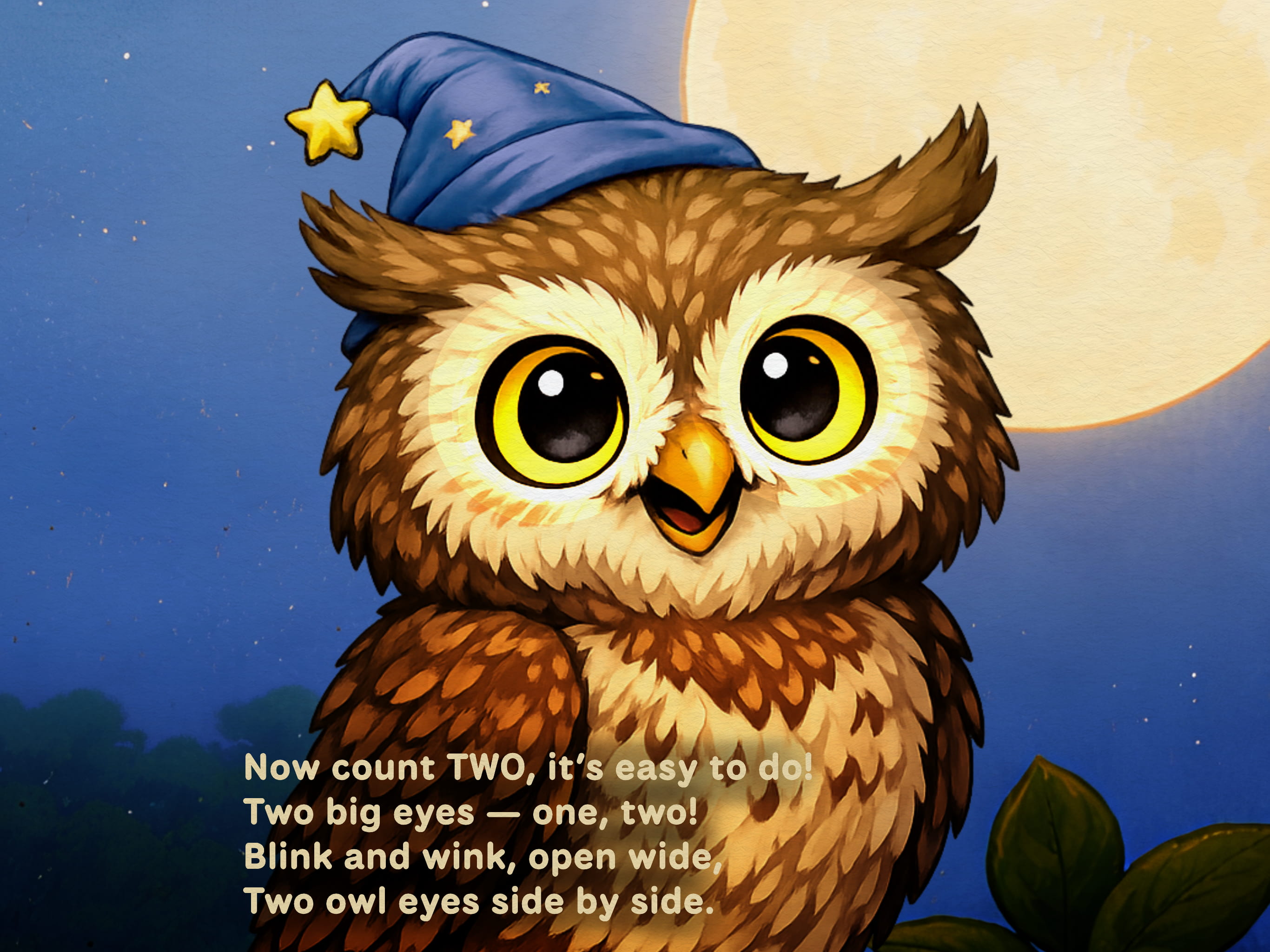 Page 2 of Oliver the Wise Owl