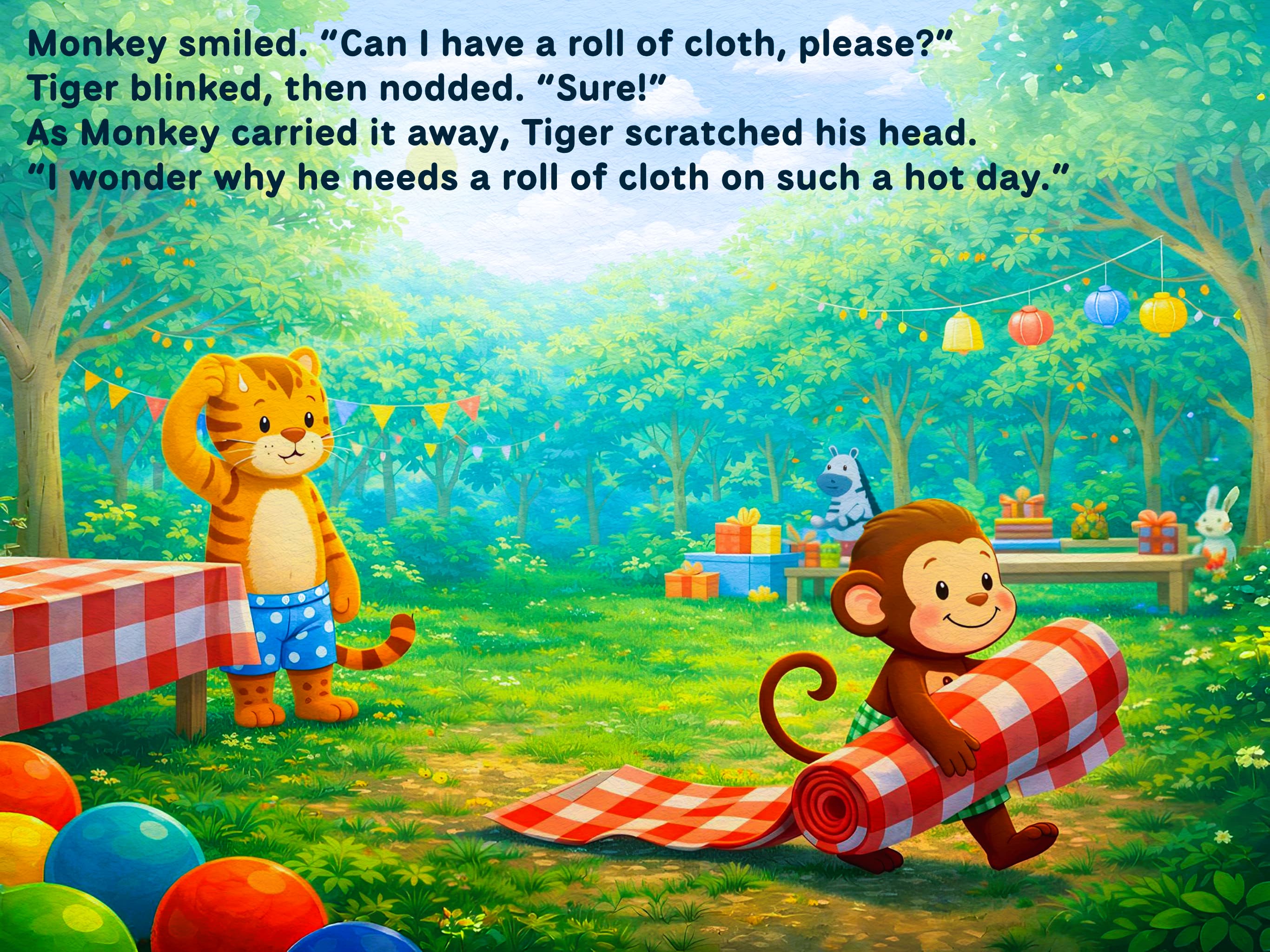 Page 2 of One Sunny Summer Day