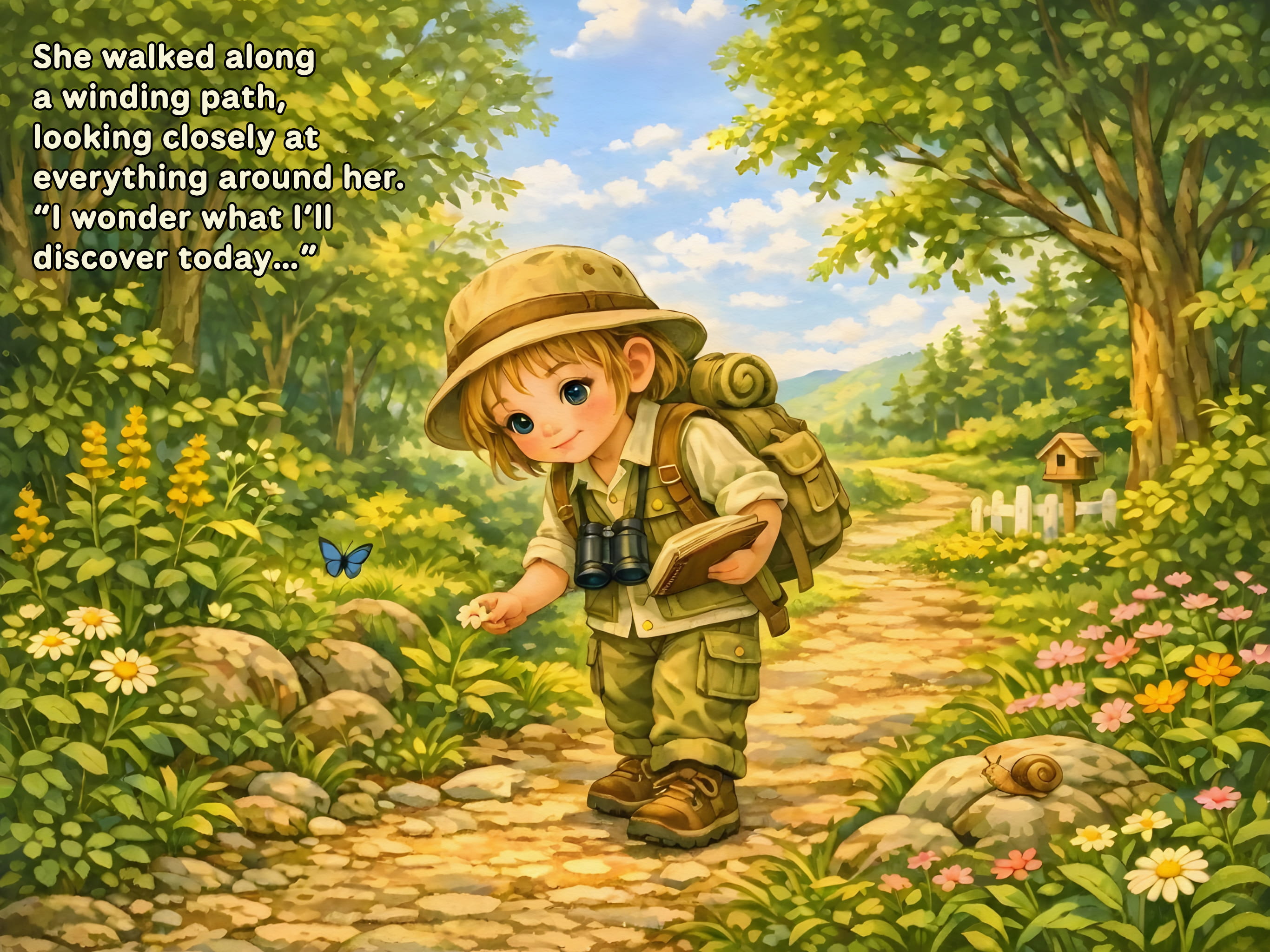 Page 1 of Sophie Draws Nature